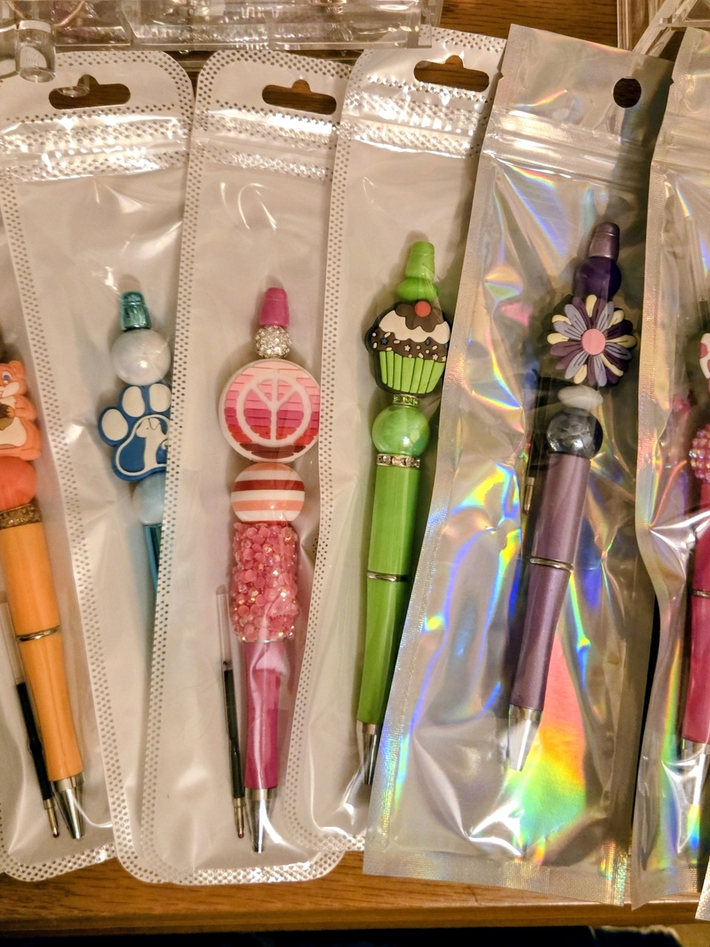 Kids Decorative Green Cupcake Ballpoint Pen - Brand Unknown
